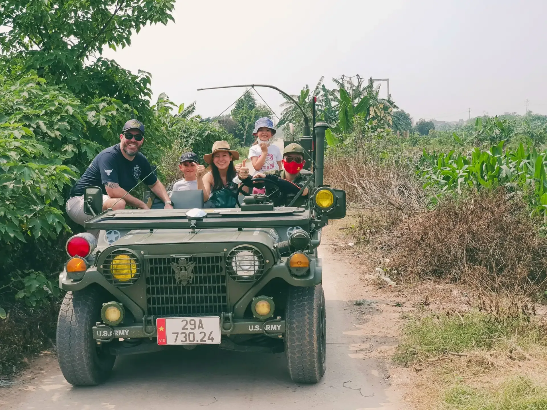 Hanoi Outskirts - Bat Trang Ceramic Village by Vietnam Army Jeep bat trang a traditional pottery village