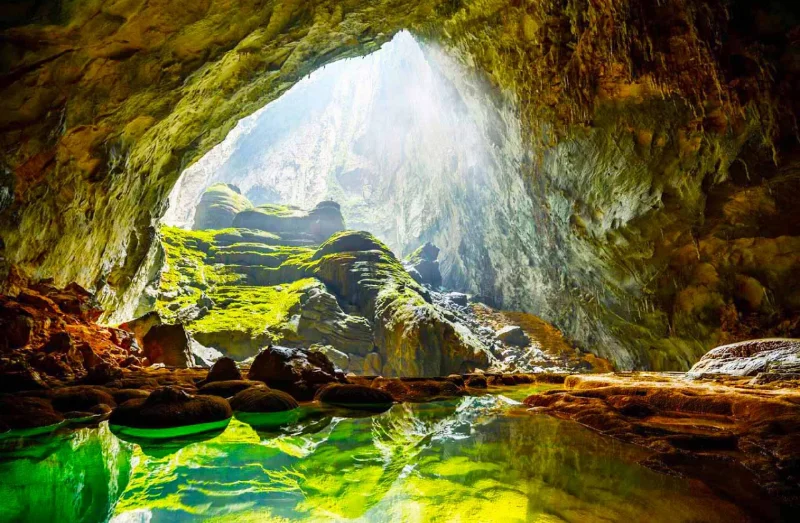 Phong Nha - Paradise Cave & Dark Cave 1D phong nha ke bang cave tour